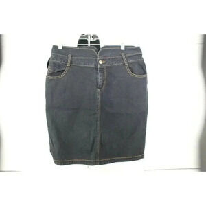 ladies pure energy jean skirt size 16